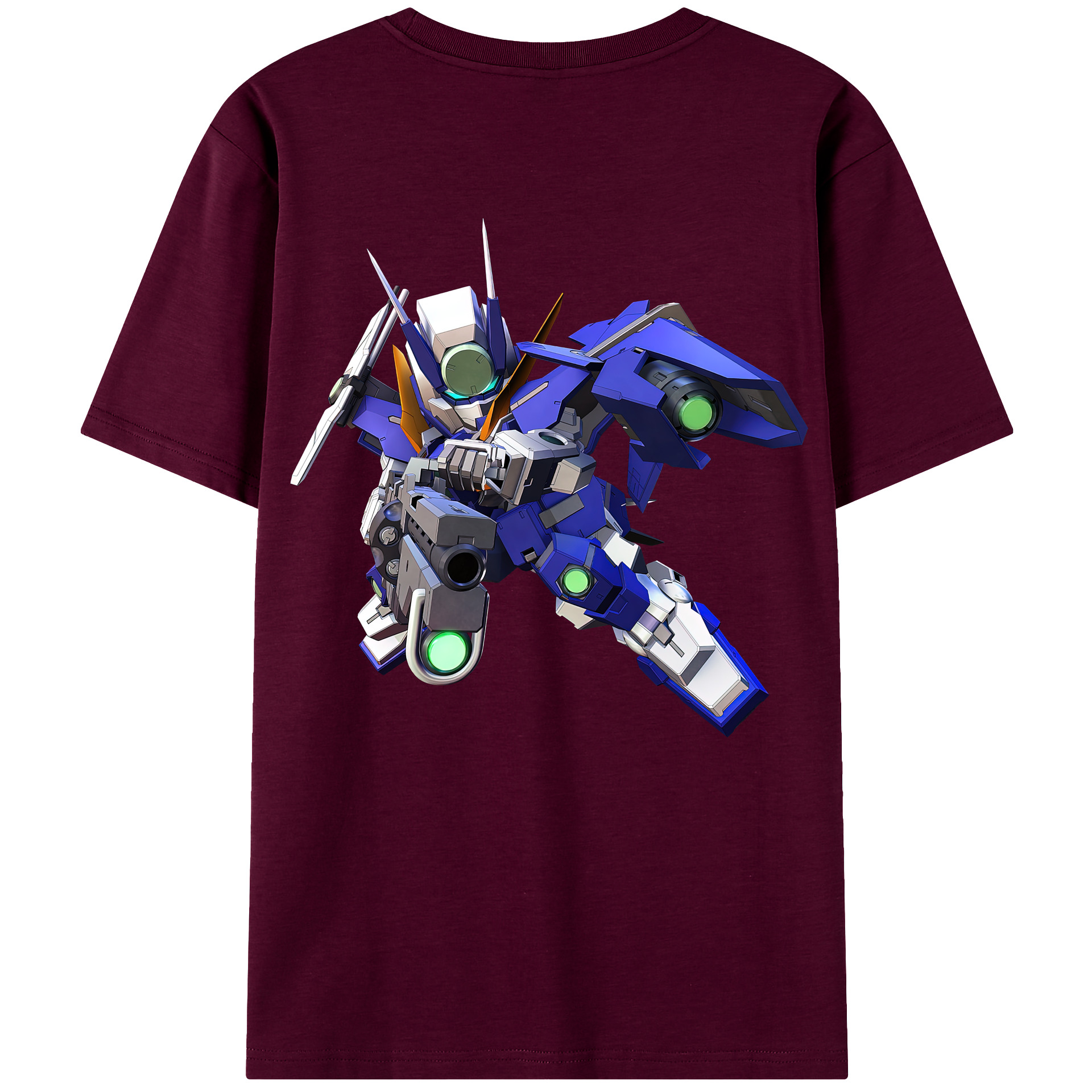 （画像用） 機動戦士ガンダム Mobile Suit Gundam レディース半袖Tシャツ(バックプリント)